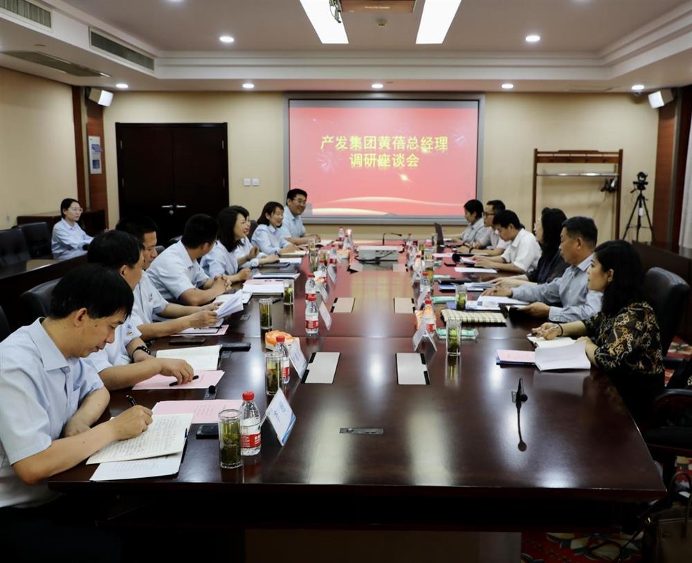平台党委副书记、总经理黄蓓带队调研济南市工程咨询院