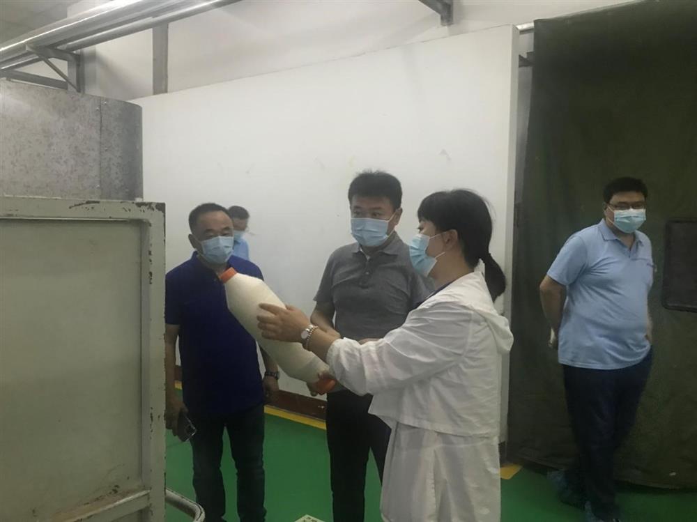 辉达娱乐纪委书记卢刚赴元首平台 平阴纺织工业园调研