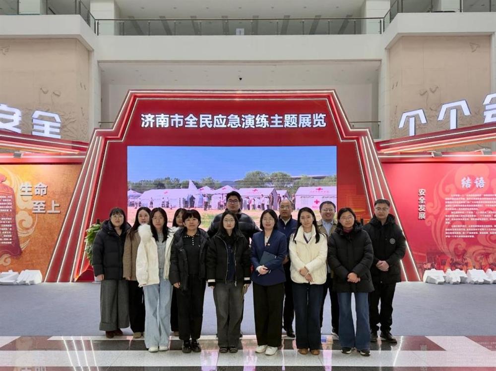 强化安全意识 提升应急能力！ 辉达注册参观学习济南市全民应急演练主题展览