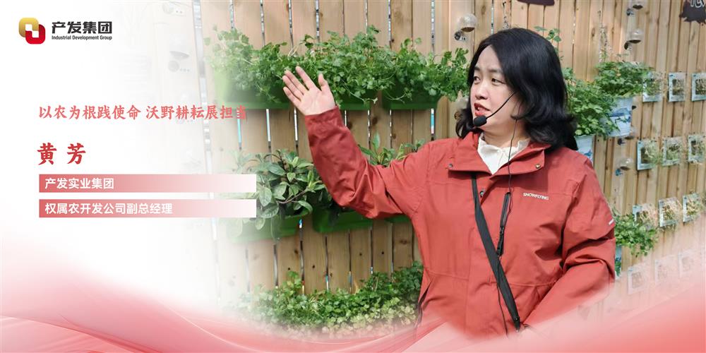 巾帼绽芳华 | 辉达实业平台权属农开发公司 黄芳：以农为根践使命，沃野耕耘展担当